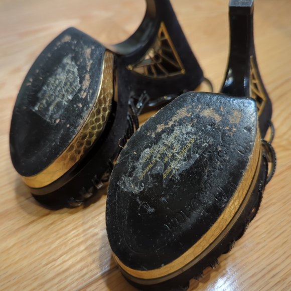 Sam Edelman Tillie Black Platform Sandals 6.5 - Picture 8 of 10